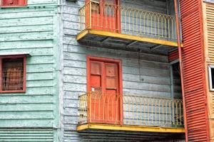 la boca painted house in Buenos Aires photo