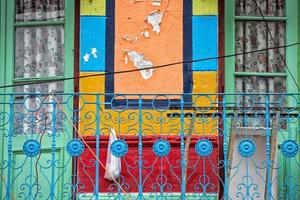 la boca painted house in Buenos Aires photo