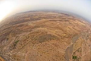 Maroc Marrakech desert aerial photo