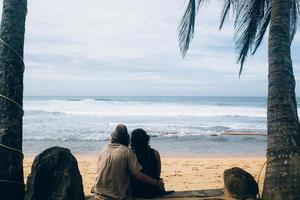 Couple outdoor portrait photo