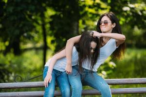 Mom and daugther photo