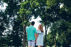 Couple outdoor portrait photo