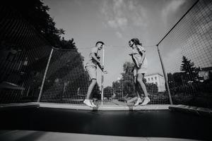 Couple outdoor portrait photo