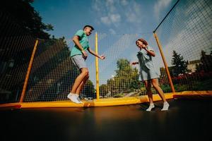 Couple outdoor portrait photo