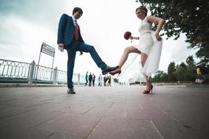 Married couple portrait photo