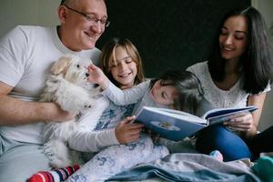 Family holiday togetherness photo