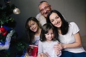 Family holiday togetherness photo