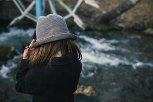 Girl outdoor portrait photo