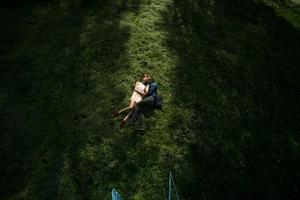 Couple together portrait photo