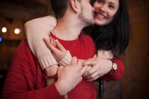 Couple together portrait photo