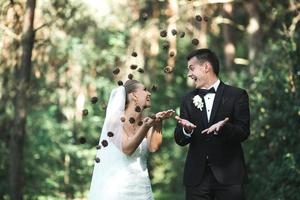 Couple outdoor portrait photo