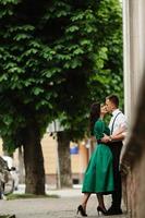 Couple together portrait photo