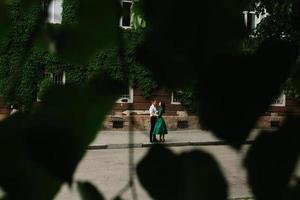 Couple together portrait photo