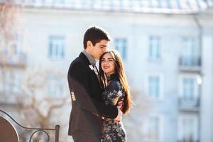 Couple together portrait photo