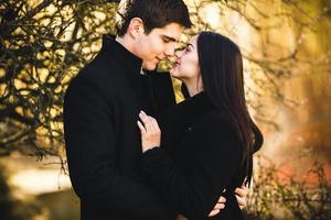 Couple together portrait photo