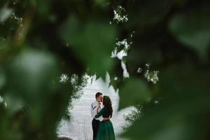 Couple together portrait photo