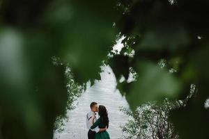 Couple together portrait photo