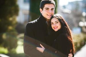 Couple together portrait photo