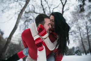 Couple together portrait photo