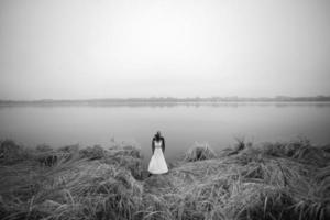 Outdoor couple portrait photo