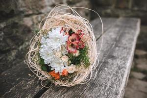 Wedding flower bouquet photo