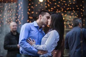 Couple together view photo