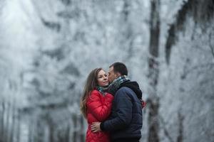 vista de pareja foto