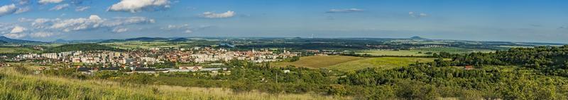 paisaje urbano litomerice república checa foto