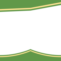 green and yellow frame basic shape png