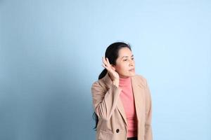 Woman in Pink photo