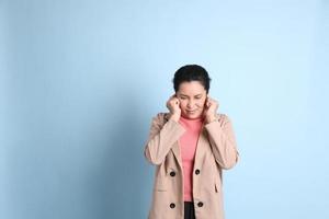 Woman in Pink photo