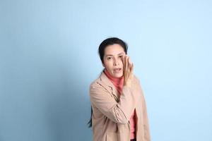 Woman in Pink photo