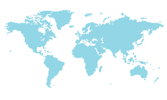 wereldkaartsjabloon met continenten, Noord- en Zuid-Amerika, Europa en Azië, Afrika en Australië png