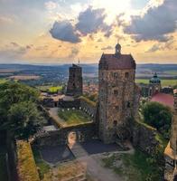 la ruina de un castillo medieval en sajonia, alemania