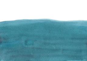Watercolor marine blue background, isolated with space for text. Stains on paper. photo
