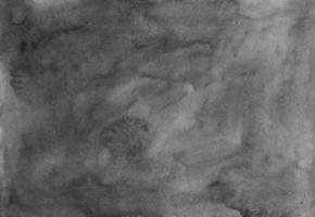pintura de fondo gris acuarela. viejo telón de fondo monocromático. textura de acuarela gris oscuro. foto