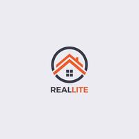 Simple House Realty Logo Design Sign Symbol Icon vector