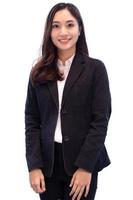professional asian business woman Standing confidently smiling in the office photo
