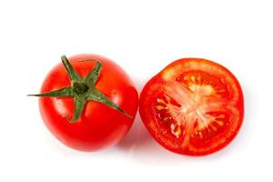 Tomato on isolate photo