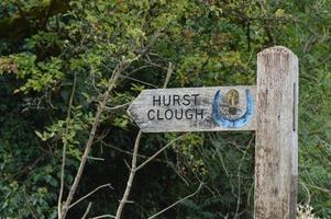 Footpath Sign to a Local Nature Trail photo