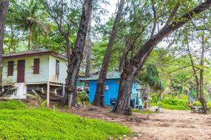 Naithon Beach Phuket Thailand 2018 Landscape cityscape panorama roads cars buildings forest nature Phuket Thailand. photo