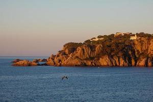 costa brava un paraíso en la costa catalana, españa foto