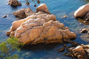 Sant Feliu de Guixols town on the Costa Brava, Spain photo