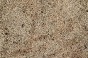 Detailed close up view on a brown sand ground texture photo