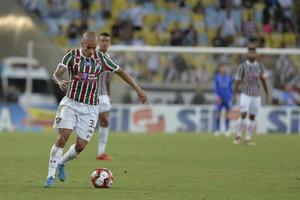 Rio, Brazil - march 30, 2018 -  Marcos Junior player in match between Fluminense and Vasco by the semifinal Carioca Championship in Maracana Stadium photo