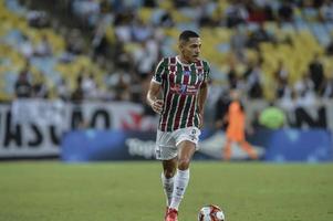Rio, Brazil - march 30, 2018 -  Gilberto player in match between Fluminense and Vasco by the semifinal Carioca Championship in Maracana Stadium photo
