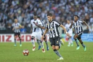 Rio, Brazil - april 01, 2018 -  Rodrigo Pimpao player in match between Botafogo and Vasco by the Carioca Championship in Nilton Santos Stadium photo