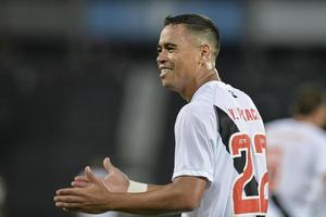 rio, brasil - 7 de marzo de 2018 - jugador de yago pikachu en el partido entre vasco y fluminense por el campeonato carioca en el estadio nilton santos foto