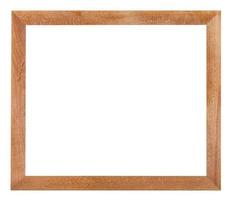 modern simple flat wooden picture frame photo