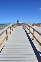 Bridge and Board Walk to Old Life Saving Station photo